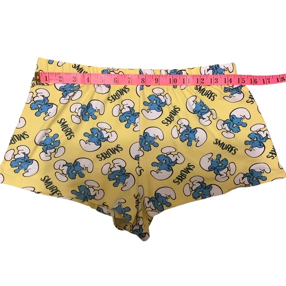 THE SMURFS T-SHIRT & SHORTS PAJAMA SET/ Size S - Picture 8 of 10